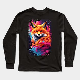 Fox Nebula Long Sleeve T-Shirt